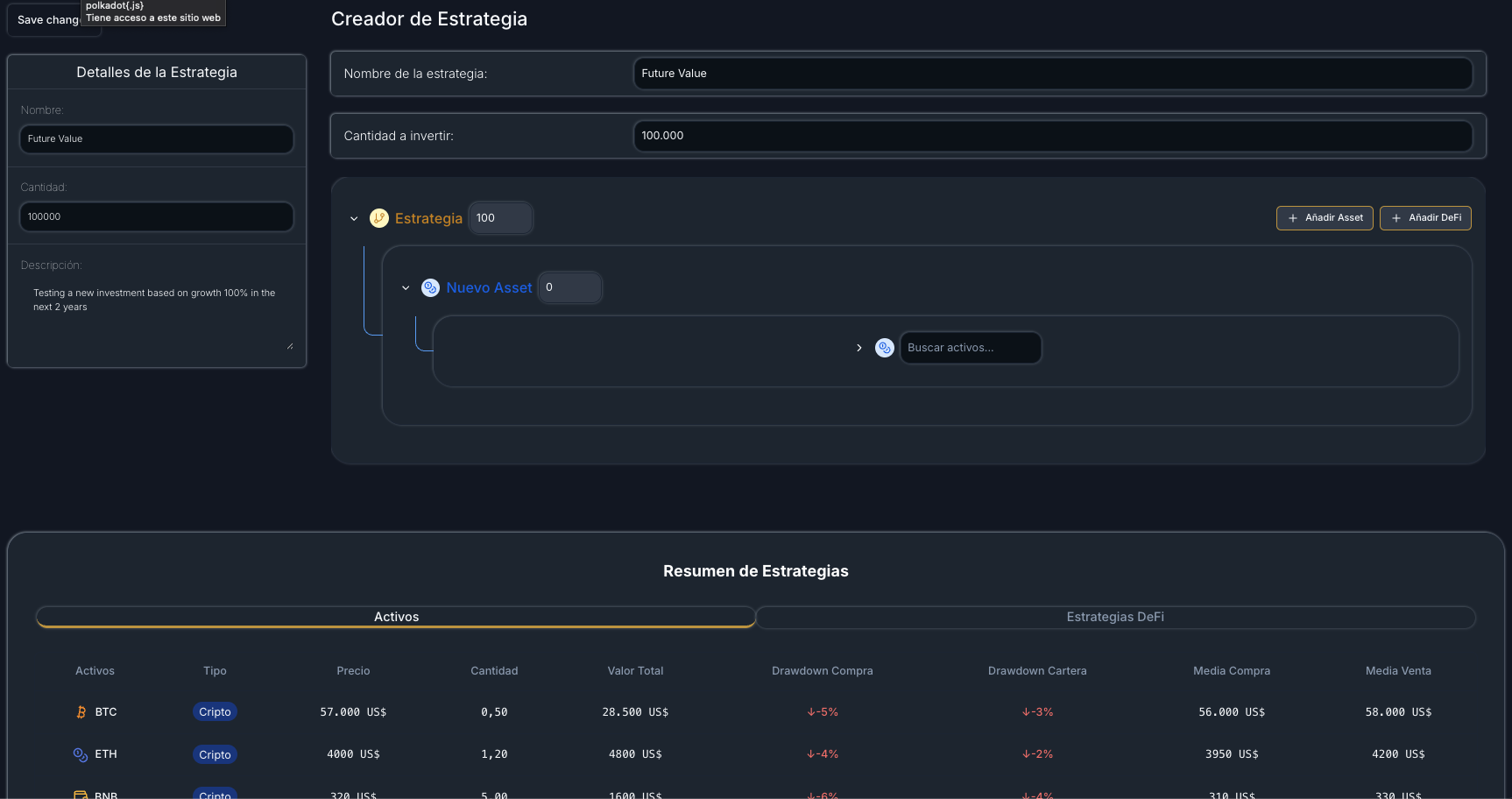 Estrategias de Inversión